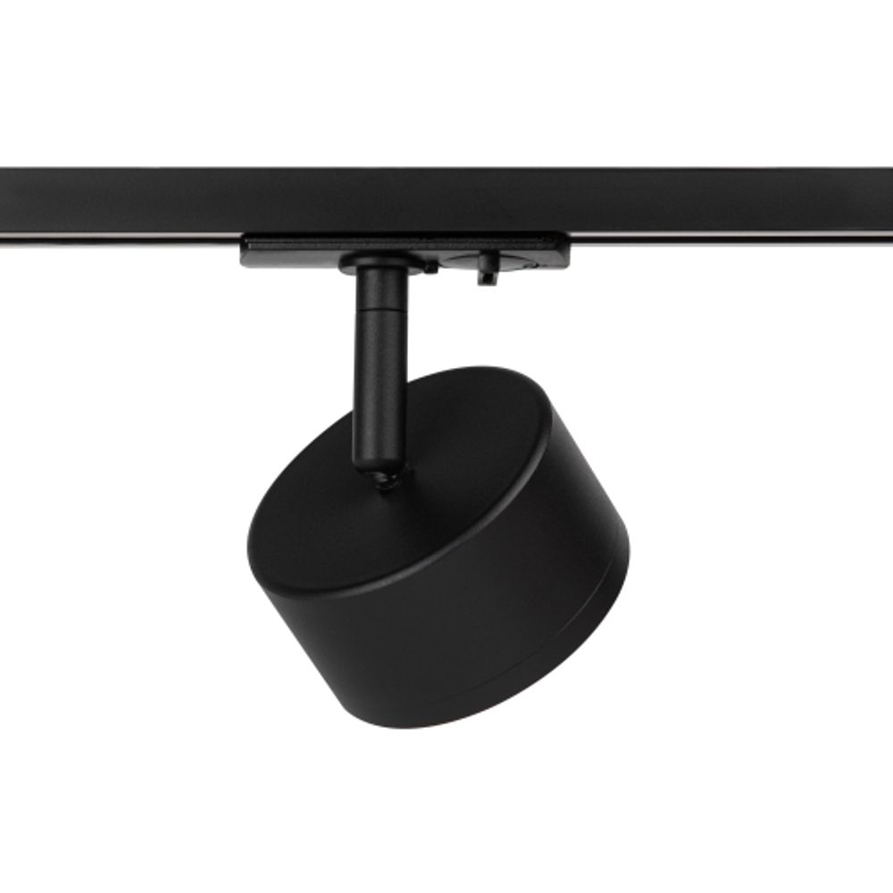 Трековый светильник однофазный ЭРА TR48 - GX53 BK под лампу GX53 матовый черный | Однофазные светильники под лампу