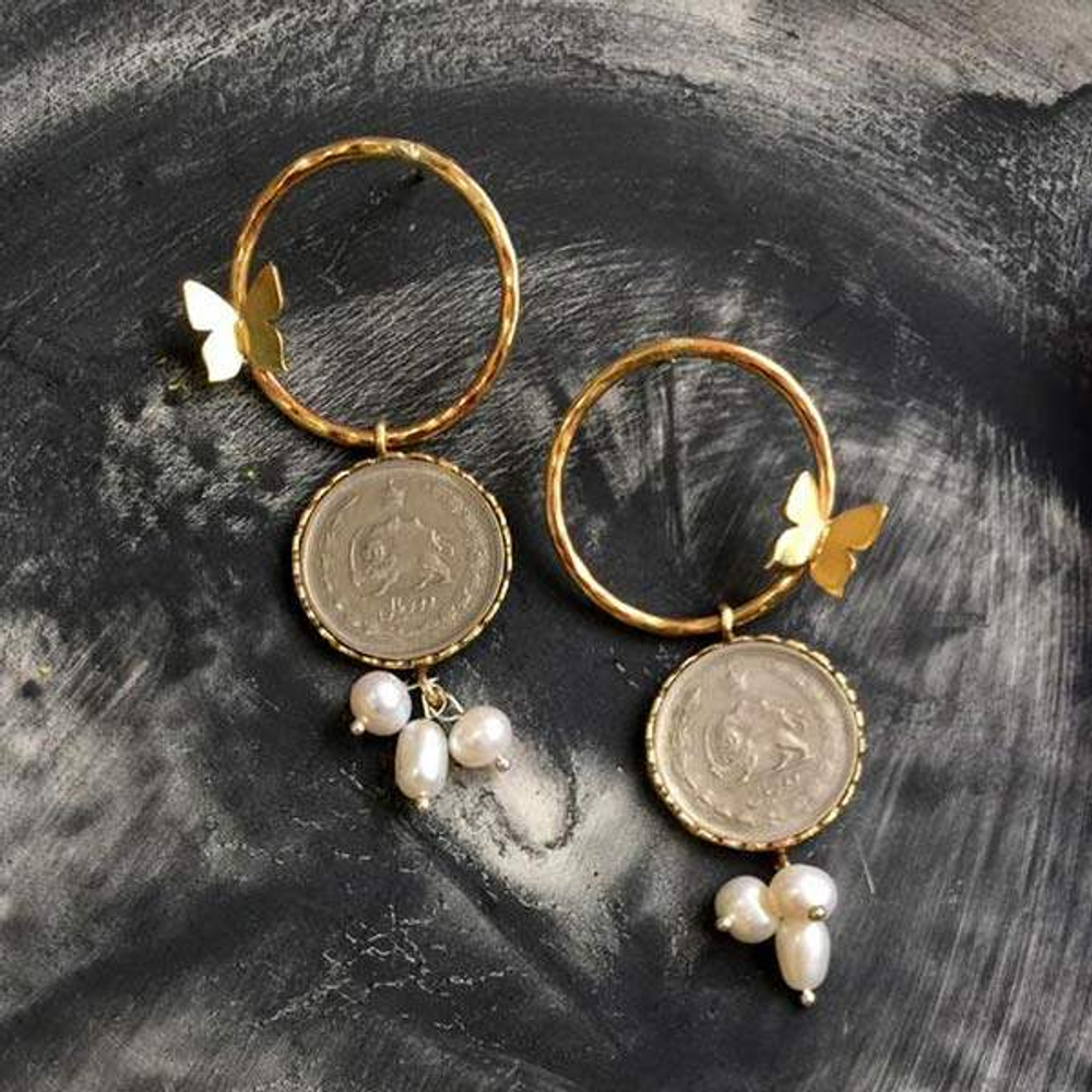 Серебряные серьги Arte Manpar 20220541 Иран