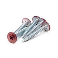 Саморез с прессшайбой шило 4,2х32 мм красное вино Yoko