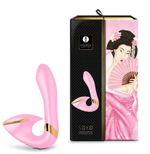 Розовый вибростимулятор SOYO - 17 см. (Цвет: розовый)