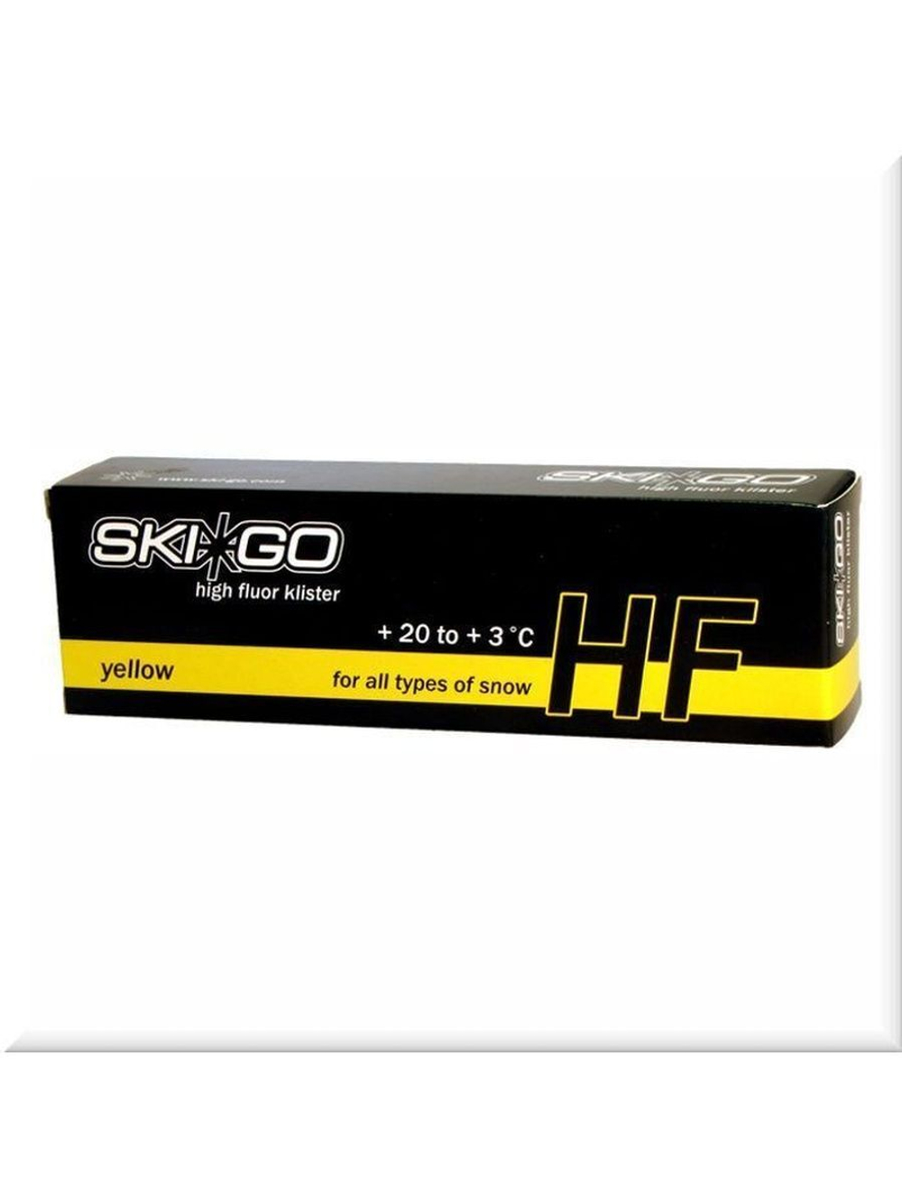 SkiGo Мазь держания HF Klister Yellow +3° до +20°С