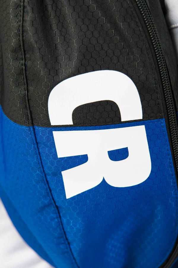 Сумка поясная Codered Hip Bag Large Черный / Василек Соты Оксфорд - фото 3