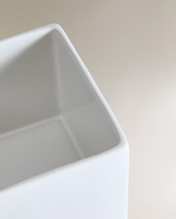 Zara Home коробка для хранения, фаянс, белый
