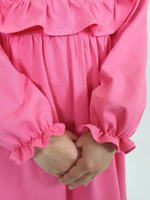 9-80-3 платье для девочки с длинным рукавом Luneva