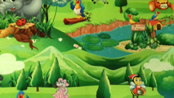 Микровелюр Xpoint (Икспоинт) 0003.01 В гостях у сказки