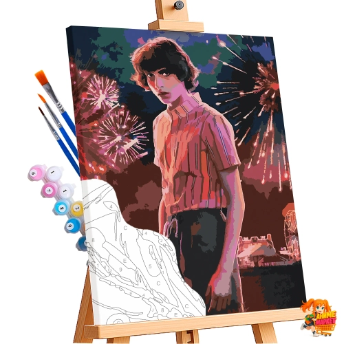 Картина по номерам Очень странные дела Майк Уилер