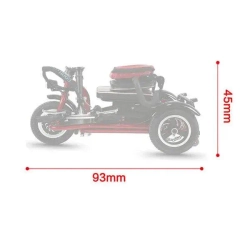 Электротрицикл Elbike Адъютант А2 с сиденьем