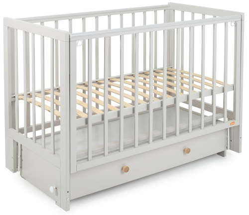 Кроватка Rant Indy Box маятник Crystal beige