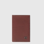 Складной чехол для кредитных карт Piquadro Black Square/Tabacco