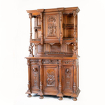 Буфет с рыцарской тематикой в стиле Генриха II