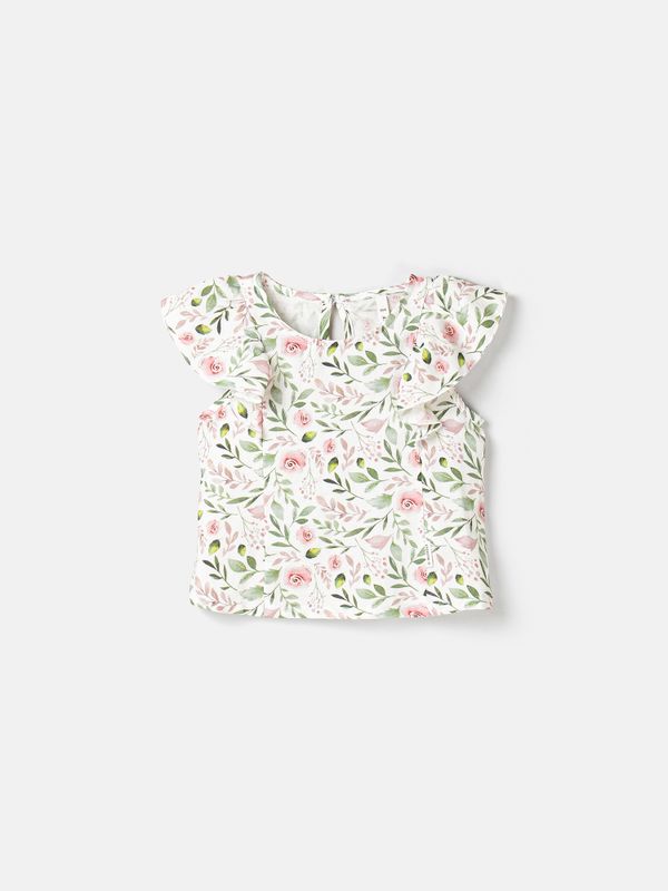 Топ муслиновый с крылышками 