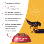 Влажный корм пауч для собак Мнямс максимум вкуса мясное рагу с телятиной и тыквой 85г 24 шт