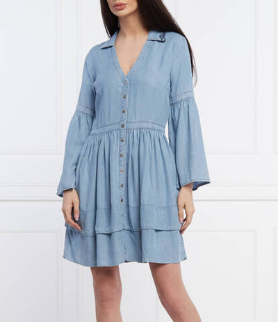 платье accorta Pinko - голубой(1J10WJ Y6ZR)