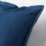 Чехол на подушку IKEA GURLI (ГУРЛИ), Синий, 50x50 см