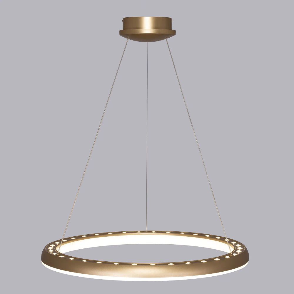 Citilux Юпитер CL730B092S LED Люстра подвесная с пультом Золото