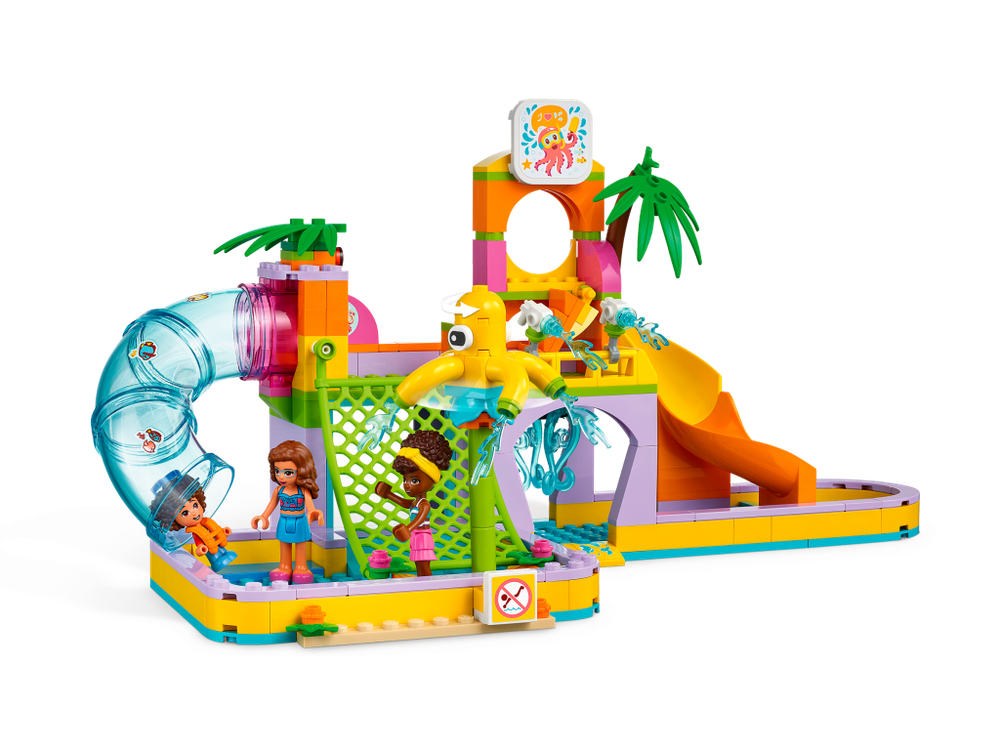 LEGO Friends 41720 «Аквапарк» — горки, бассейн и летние развлечения