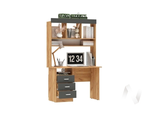 Надстройка Детская Мартина (дуб крафт/графит)