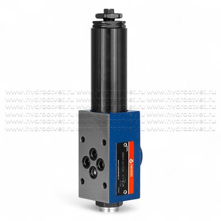 DR6DP2-5X/75YM - Редукционный клапан Ду 6 трехлинейный, прямого действия с давлением настройки до 75 бар, с элементом регулировки: 2 = винт, обратный клапан - М = нет