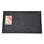 Коврик придверный Добро пожаловать 35*60 см черный VORTEX