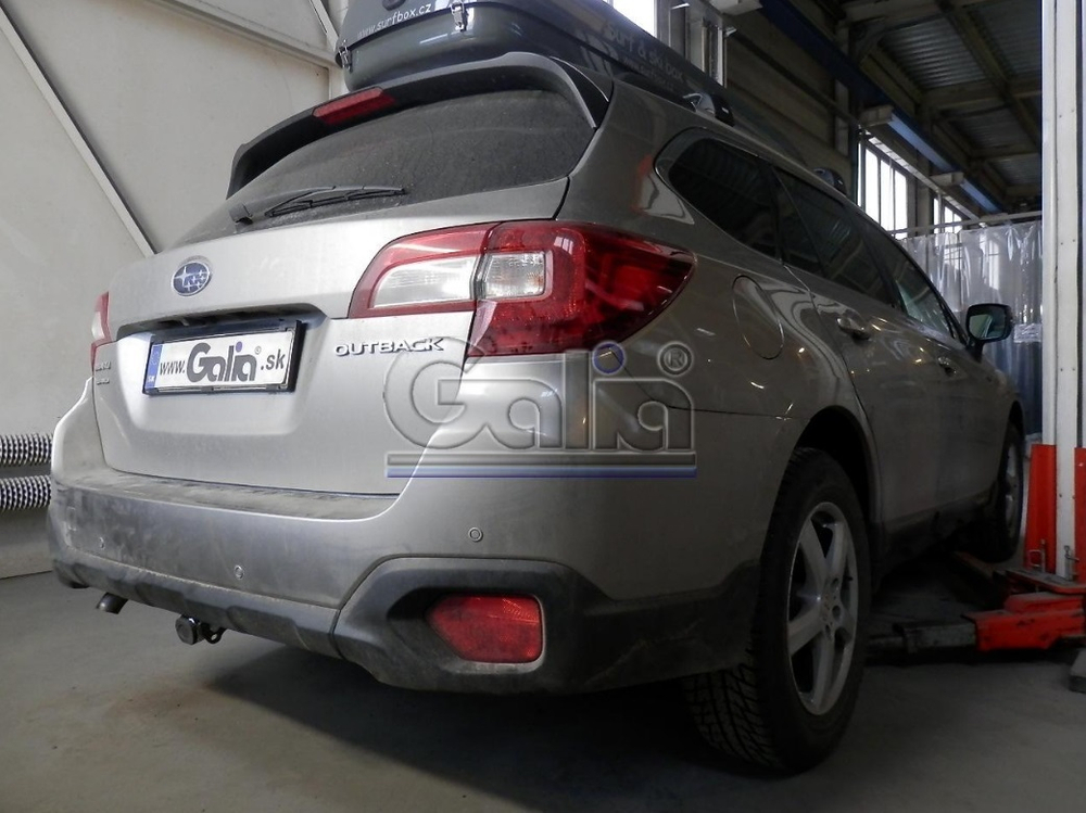 Фаркоп оцинкованный Galia S116C для Subaru Outback 2015-(паспорт и сертификат в комплекте)(без электрики)