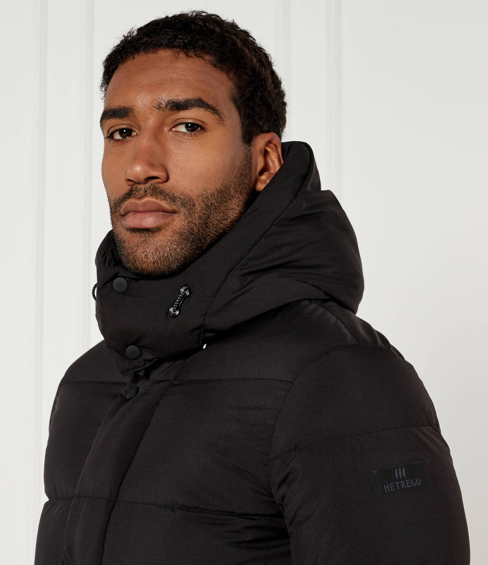 Пуховый парк LOGAN Hetrego - черный(8N502 F)