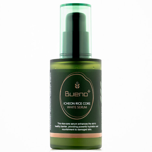 Веганская барьерная сыворотка с рисом Bueno Icheon Rice Core White Serum, 50мл