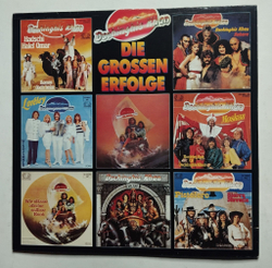 Винтажная виниловая пластинка LP Dschinghis Khan Die Grossen Erfolge (Germany 1981) (Club Edition)