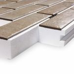 Термопанель ППС Paradyz Scandiano Ochra Elewacja - 1000х455 мм