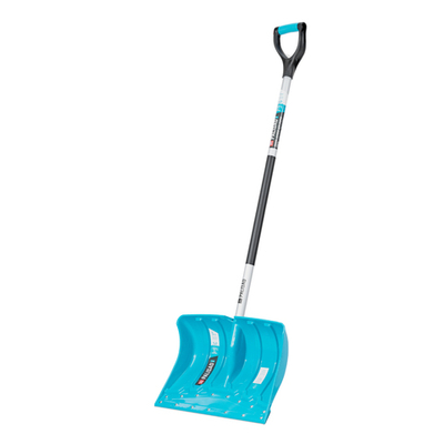 Лопата-скрепер для уборки снега, полипропилен, 460х320х1300 мм, алюминиевый черенок, ПВХ, LUXE Palisad