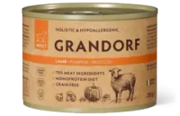 Grandorf 200г Влажный корм для собак, паштет из ягненка с тыквой и брокколи