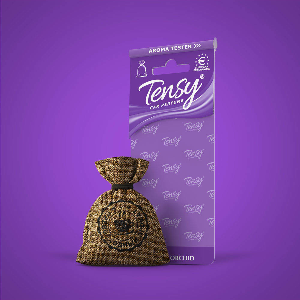 Ароматизатор "Tensy" мешочек с шнурком Ночная Орхидея (12шт/бл)