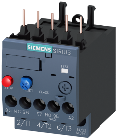 Реле перегрузки 0.70-1.0 A, для защиты электродвигателя, SIEMENS 3RU2116-0JB0