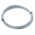 Трос Стройметиз стальной 2 мм, DIN 3055, цинк, 5м