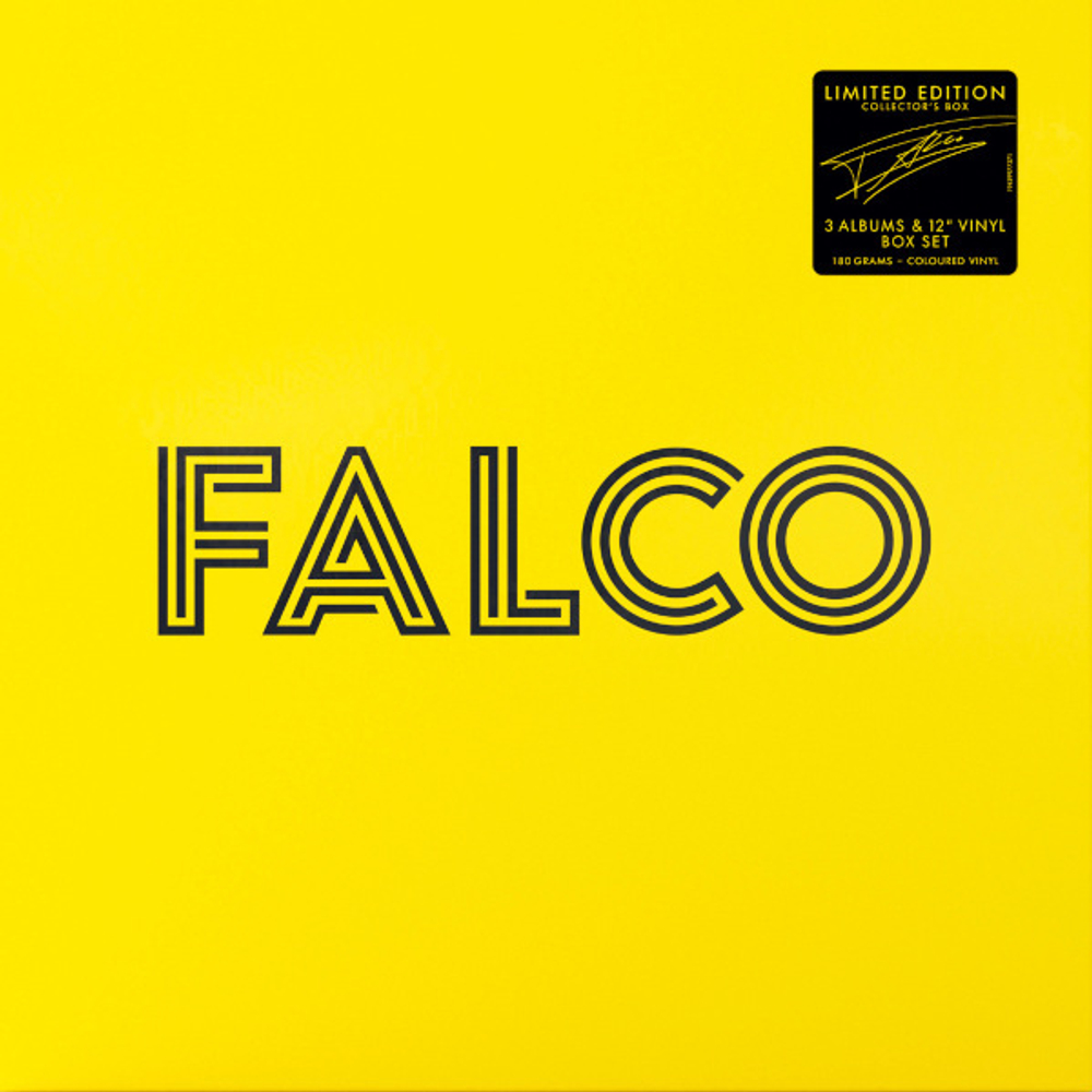 Falco / The Box (Limited Edition Collector's Box Set)(Coloured Vinyl)(3LP+12" Vinyl Single)