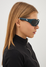 Спортивные очки 720armour Stingray / Matte Peacock Blue / Polarized Smoke Lens