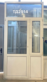 Дверь Пластиковая Б/У 278(в) х 142(ш) (Балконный Блок)