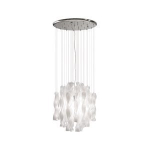 Pendant design lamp  AURA by AXO LIGHT D 60 cm (Smoky)