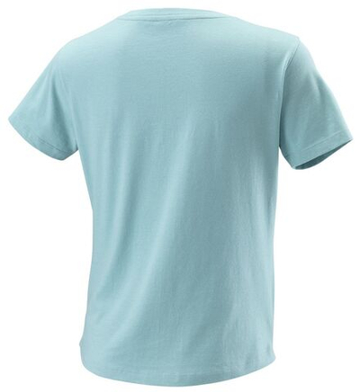 Женская теннисная футболка Wilson Script Eco Cotton Tee W - reef waters