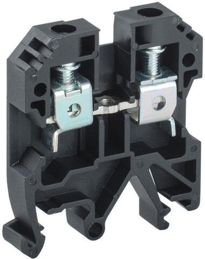 Клемма винтовая КВИ-6кв.мм черн. IEK YZN30-006-K02