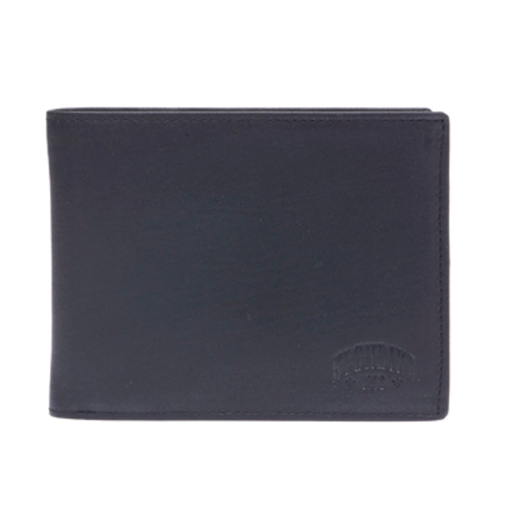 Фото бумажник KLONDIKE Dawson натуральная кожа в черном цвете в фирменной коробке с гарантией