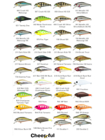 Воблер для рыбалки Pontoon21 Cheerful 60F-SR, 60мм., 6.7гр., заглубление 0.4-0.6 м., цвет R30