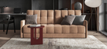 Диван BOSS 2.0 LOFT велюр Monolit мокко