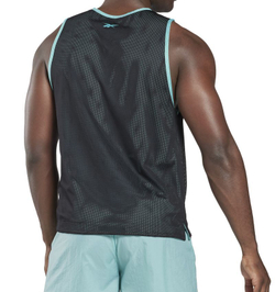 Мужская теннисная футболка Reebok Les Mills Reversible Pinny - черный