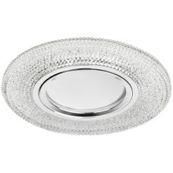 DK LD1 WH Светильник ЭРА декор cо светодиодной подсветкой, прозрачный | Встраиваемые LED светильники