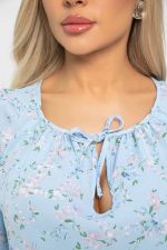 Платье Алания НЬЮ (голубое) П13625-10М LT Collection