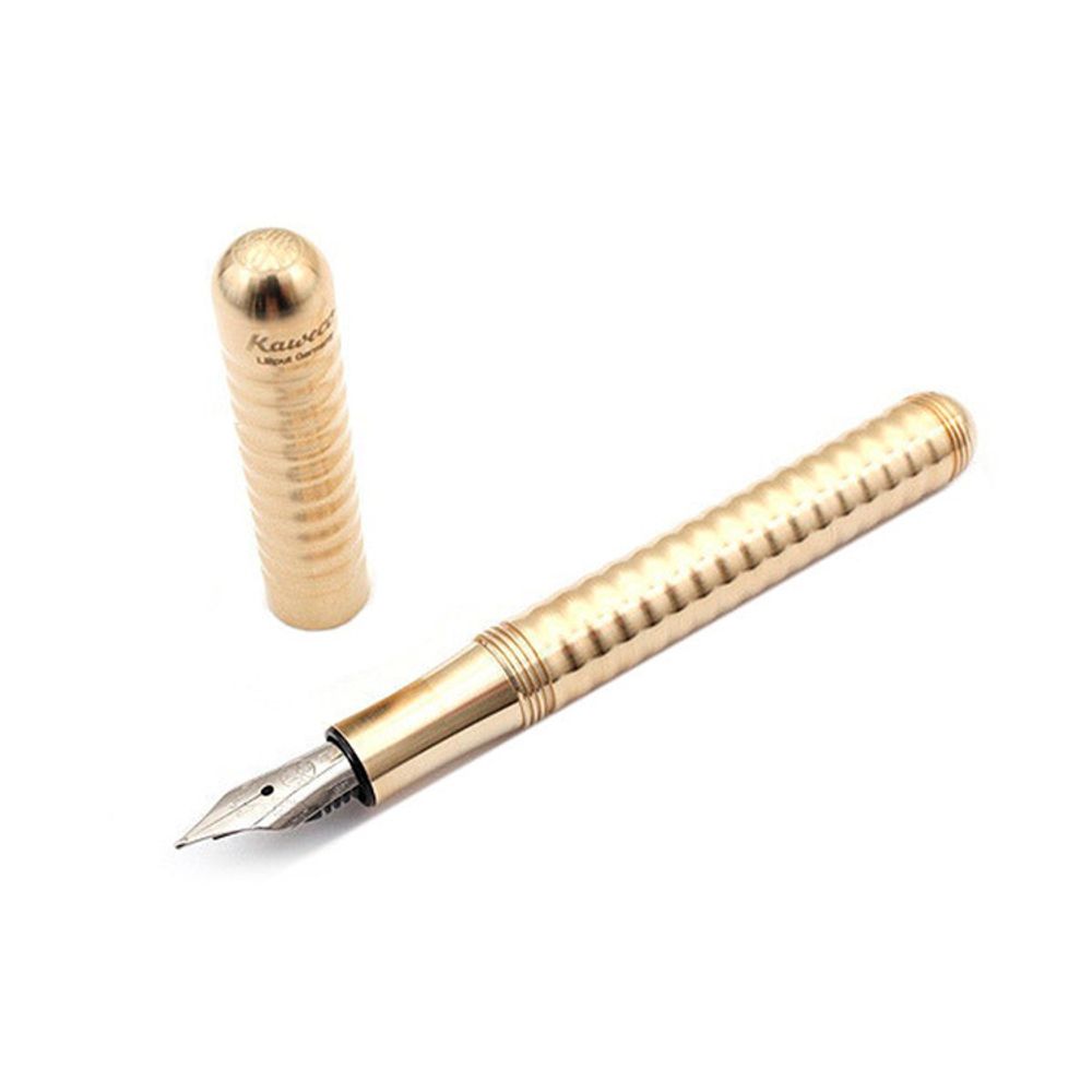 Перьевая ручка Kaweco Liliput Wave EF 0.5мм золотистая (10000869) 6
