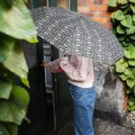 Зонт складной IKEA SOTRONN (СОТРЕНН), Черно-белый