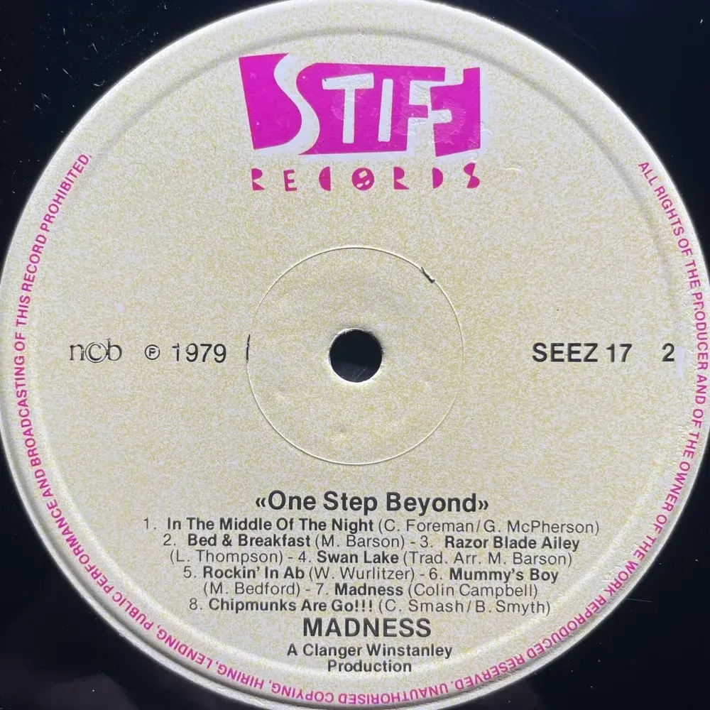 Madness ‎– One Step Beyond (Скандинавия 1979г.)