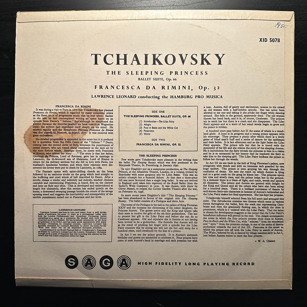 Чайковский - Спящая красавица (Англия)