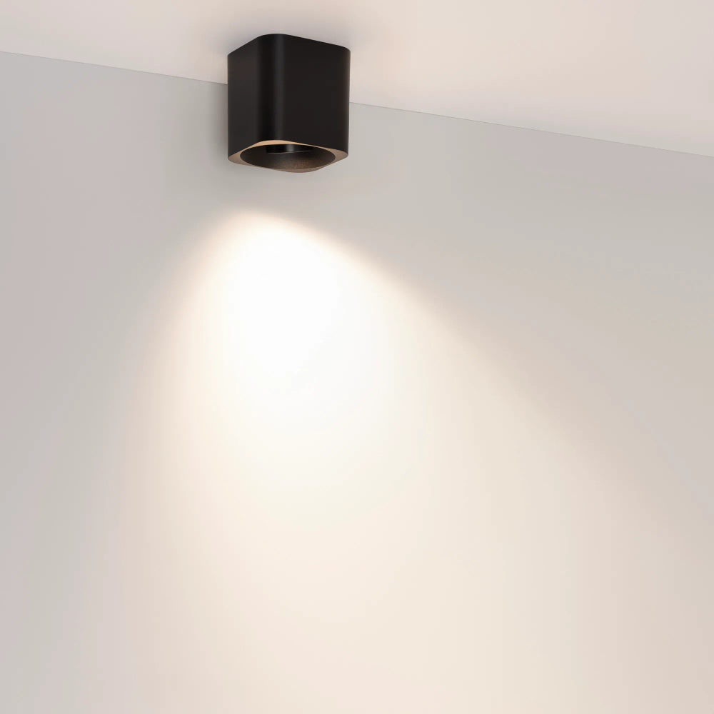 Светильник SP-ACENTO-S95x95-10W Day4000 (BK, 20-45 deg, 230V) (Arlight, IP20 Металл, 5 лет) 055750